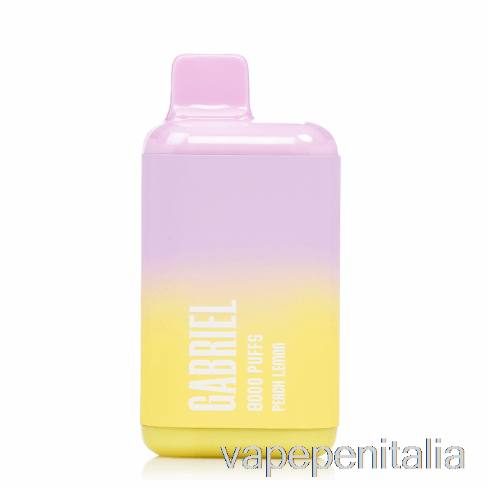 Scatola Vape Mod Uwell Gabriel Bf8000 Usa E Getta Pesca Limone